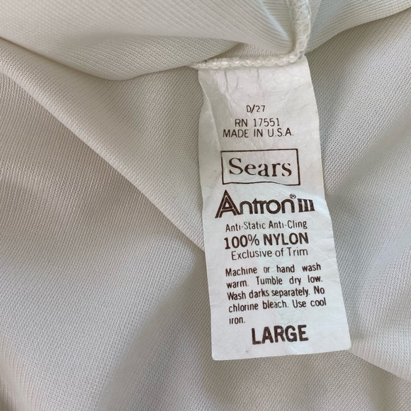 Sears Vintage Half Slip with Lace Hem Size Large - Picture 9 of 9